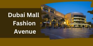 Dubai Mall Fashion Avenue