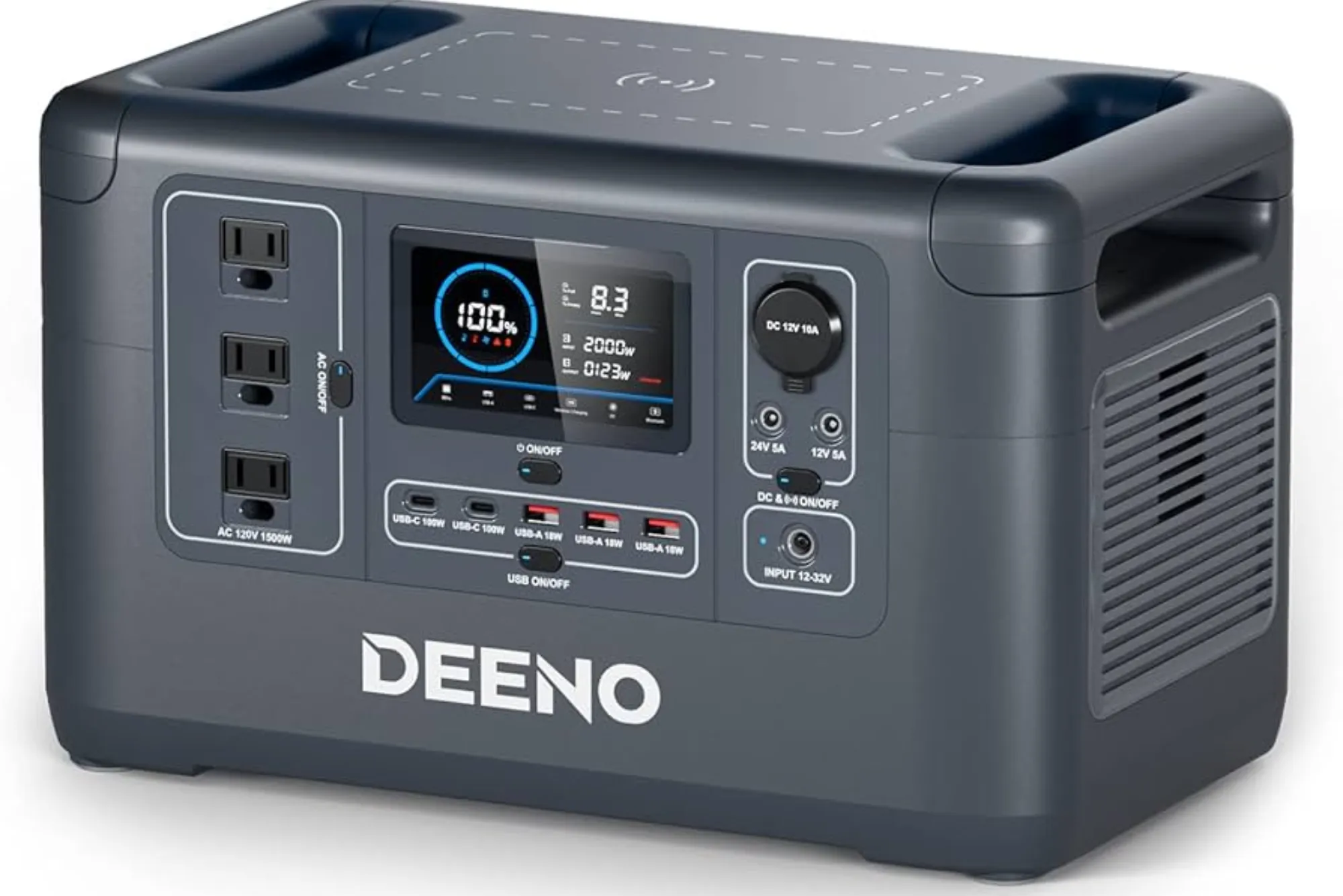 DEENO 1500w Portable Power Station