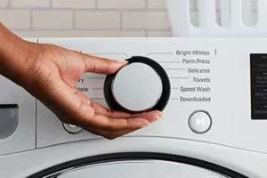 Using the right cycle for different types of laundry