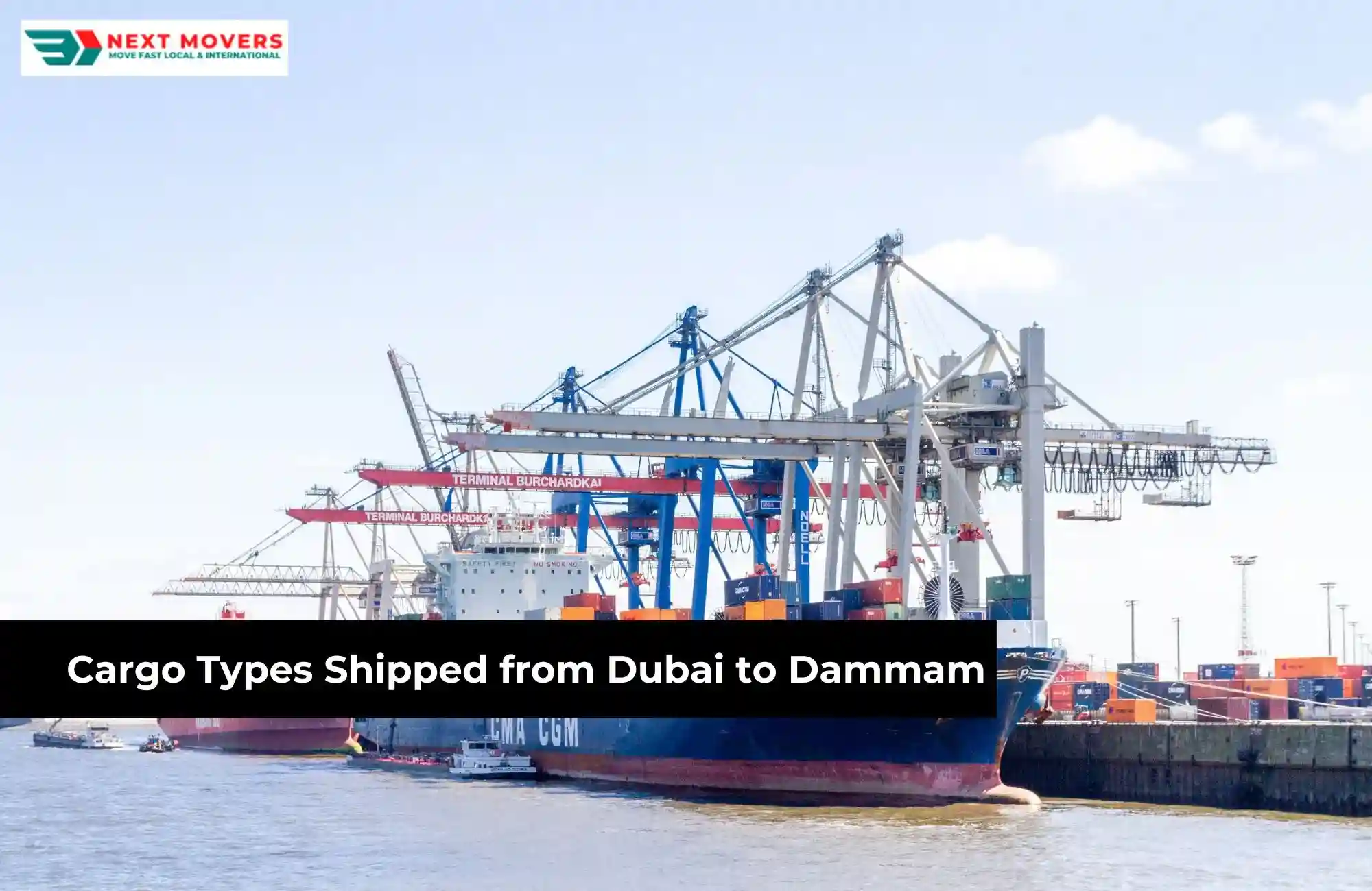 Cargo Types Shipped from Dubai to Dammam