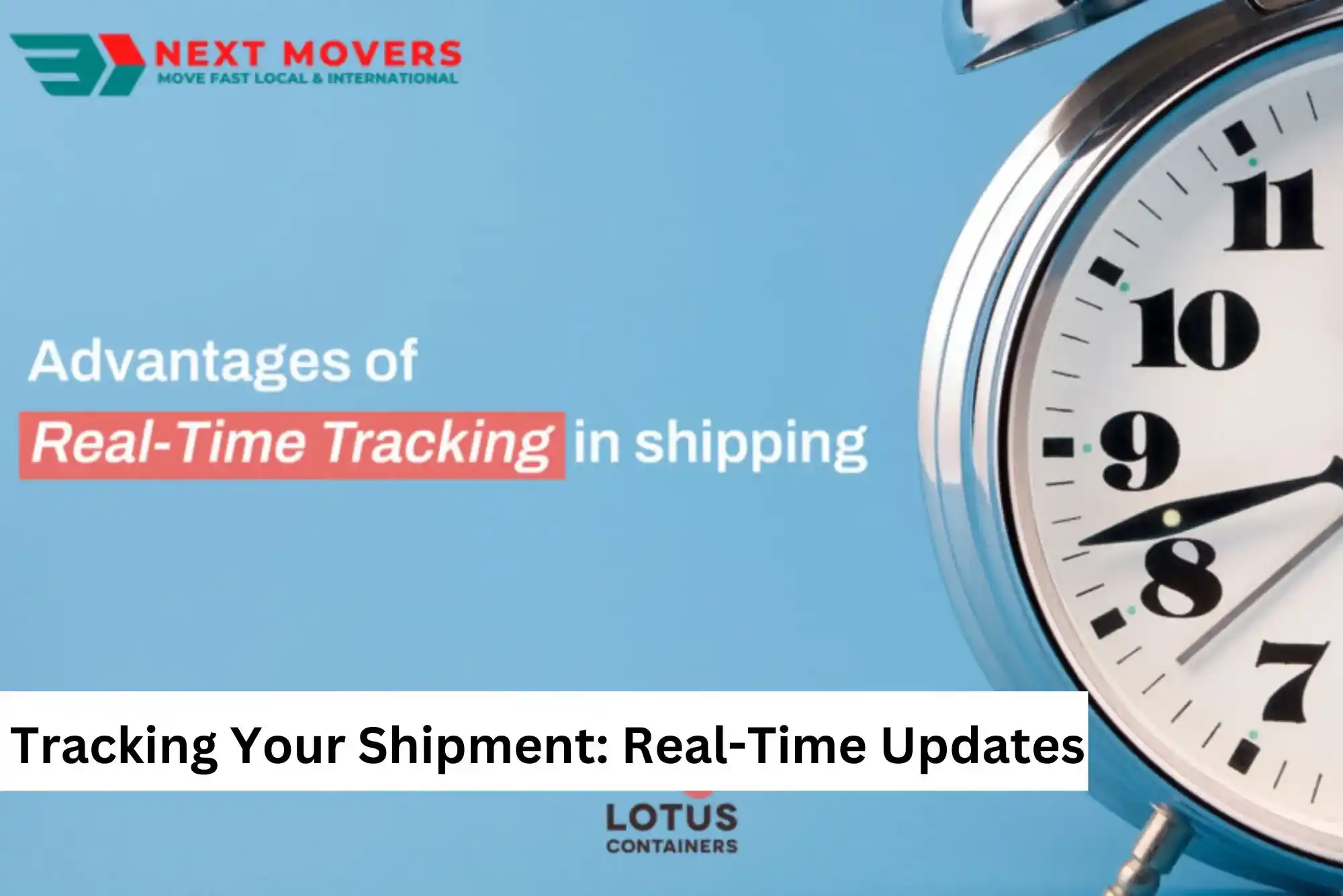 Tracking Your Shipment Real-Time Updates