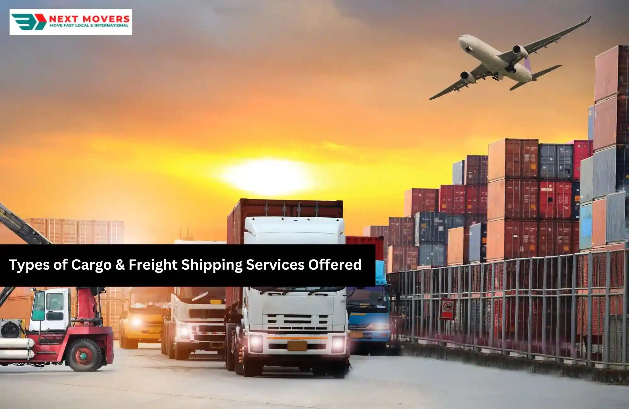 Types of Cargo & Freight Shipping Services Offered_