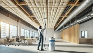 Innovative soundproofing with acoustic spray