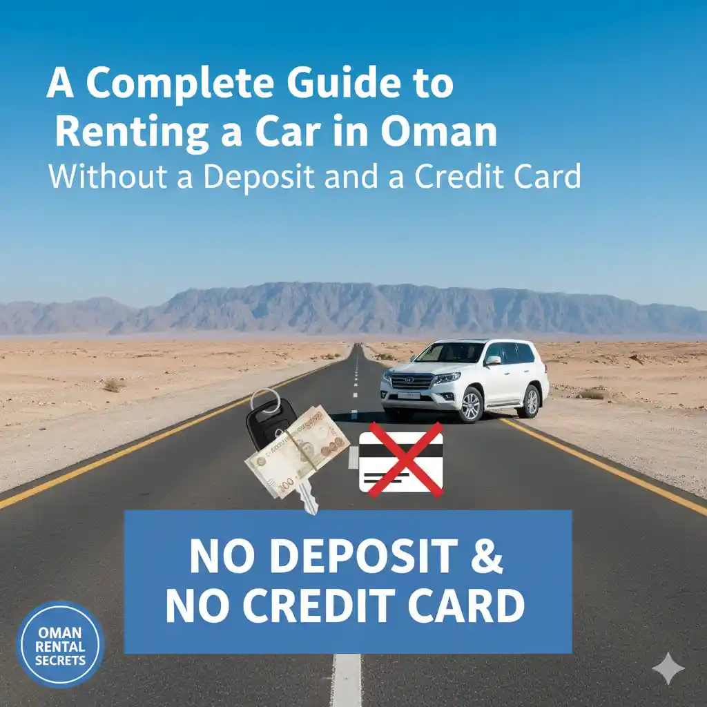 A complete guide to renting a car in Oman without a deposit and a credit card