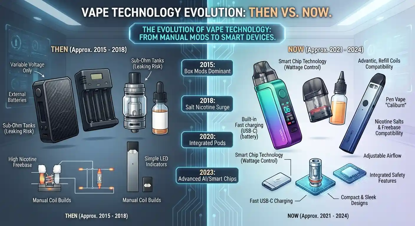 Vape Technology Has Changed in Recent Years